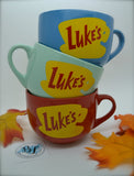 Luke's Diner Mug | Big Coffee Mug | Luke's Diner | Gilmore Girls Inspired | Luke's Mug | 16 Ounces